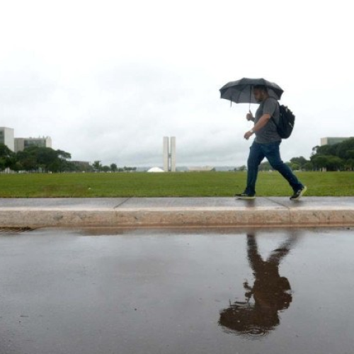 Alerta amarelo para chuvas Intensas e ventania em grande parte do país